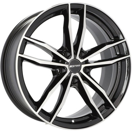 4 Velgen 20 inch SWAN MB Gepolijst + Zwart 5x120 ET35 72.6 Geschikt voor BMW, MINI, Opel, Honda - VCTparts.nl