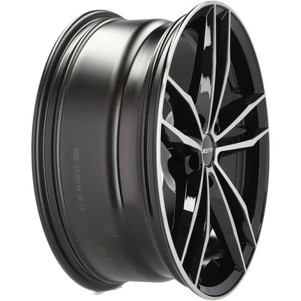 4 Velgen 20 inch SWAN MB Gepolijst + Zwart 5x120 ET35 72.6 Geschikt voor BMW, MINI, Opel, Honda - VCTparts.nl