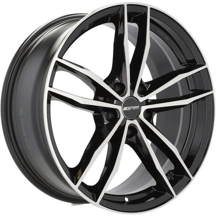 4 Velgen 20 inch SWAN MB Gepolijst + Zwart 5x120 ET35 72.6 Geschikt voor BMW, MINI, Opel, Honda - VCTparts.nl