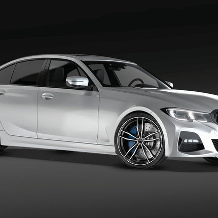 4 Velgen 20 inch SWAN MB Gepolijst + Zwart 5x120 ET35 72.6 Geschikt voor BMW, MINI, Opel, Honda - VCTparts.nl