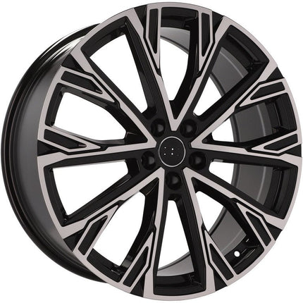 4 Velgen 21 inch 3S1277 Zwart 5x112 ET34 66.45 J8.5 Geschikt voor Audi, Volkswagen, Mercedes - VCTparts.nl