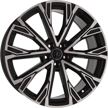 4 Velgen 21 inch 3S1277 Zwart 5x112 ET34 66.45 J8.5 Geschikt voor Audi, Volkswagen, Mercedes - VCTparts.nl