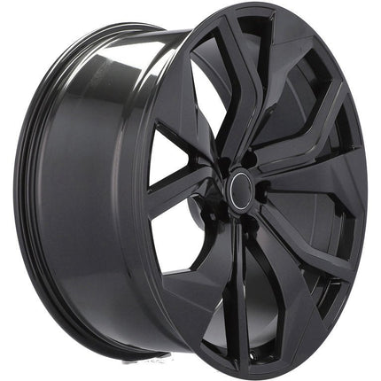 VCTparts 4 Velgen 21 inch B1637 (BK5758) BL Zwart 5x112 ET20 66.45 Geschikt voor Audi, Volkswagen, Skoda, SEAT Ladnefelgi 6