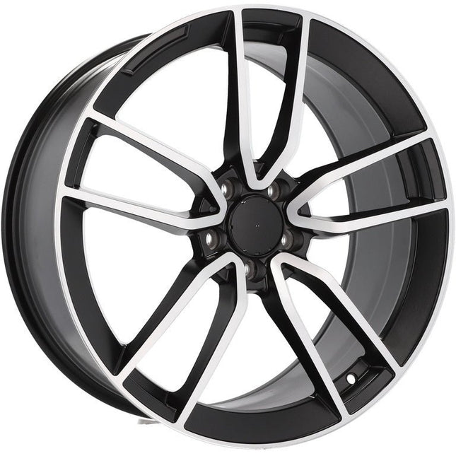 4 Velgen 21 inch B5610 Zwart 5x112 ET54 66.6 J10.0 Geschikt voor Audi, Volkswagen, Mercedes - VCTparts.nl