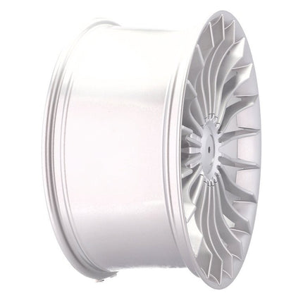 4 Velgen 21 inch BK273 Zilver 5x120 ET25 72.6 J8.5 Geschikt voor BMW, Mercedes, Audi, Volkswagen - VCTparts.nl