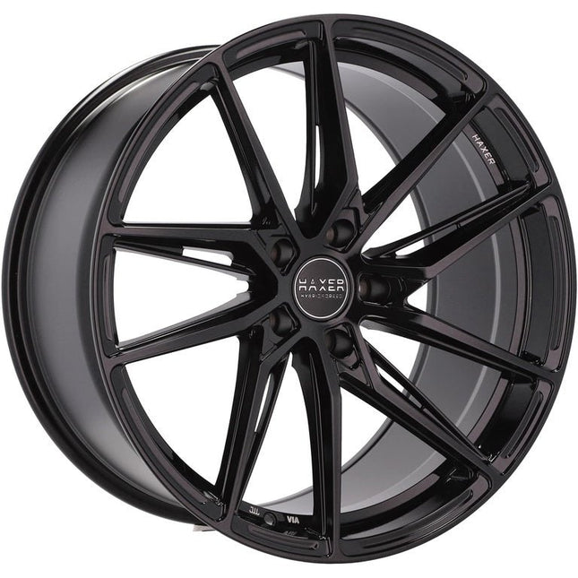 4 Velgen 21 inch HX08F Zwart 5x112 ET28 66.5 Geschikt voor Audi, Volkswagen, Mercedes - VCTparts.nl