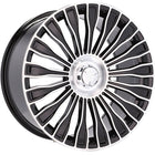 4 Velgen 21 inch I0313 (BY1785) MB Gepolijst + Zwart 5x112 ET34 66.6 Geschikt voor Audi, Volkswagen, Skoda, SEAT - VCTparts.nl