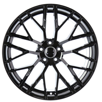 4 Velgen 22 inch B5710 (IN0174) BL Zwart 5x112 ET26 66.45 Geschikt voor Audi, Volkswagen, Mercedes, Porsche - VCTparts.nl
