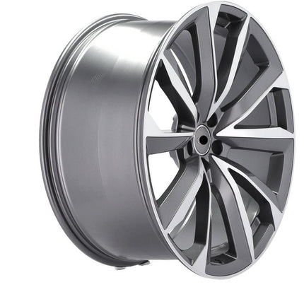 4 Velgen 22 inch B5815 MG Gepolijst Grafiet 5x112 ET26 66.45 Geschikt voor Audi, Mercedes, Porsche, Volkswagen - VCTparts.nl