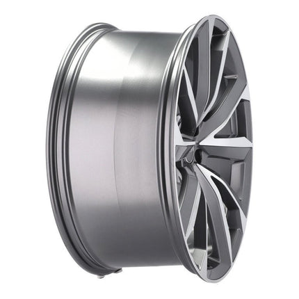 4 Velgen 22 inch B5815 MG Gepolijst Grafiet 5x112 ET26 66.45 Geschikt voor Audi, Mercedes, Porsche, Volkswagen - VCTparts.nl