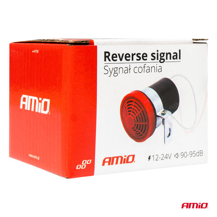AMIO-Umkehrsignal 12V 24 V Umkehrung Alarm Pieper 90-95 dB
