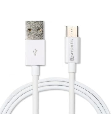 4Smarts USB zu USB-C-Kabel 125 Meter weiß