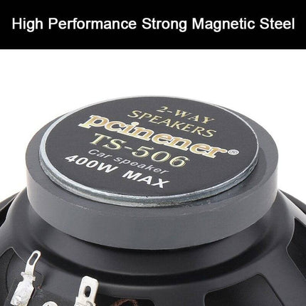 VCTparts 5 Inch Auto HiFi Speaker 400W 2 - way Universele Audio Box NORGOS 2