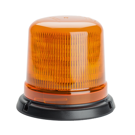 LED Flitslicht Oranje 3-Puntsbevestiging 12V 24V Zwaailamp R65 R10 IP65 - VCTparts.nl