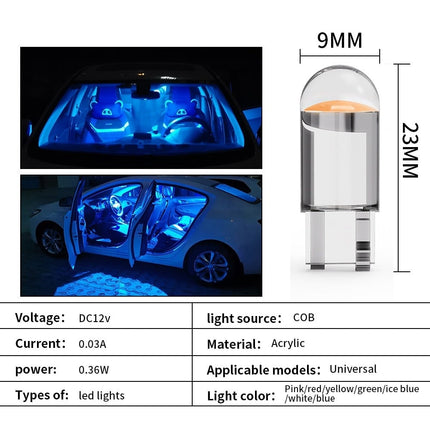 VCTparts 6000K T10 Led W5W Verlichting (set) [Parkeerverlichting - Kentekenverlichting - Interieurverlichting] NORGOS 4