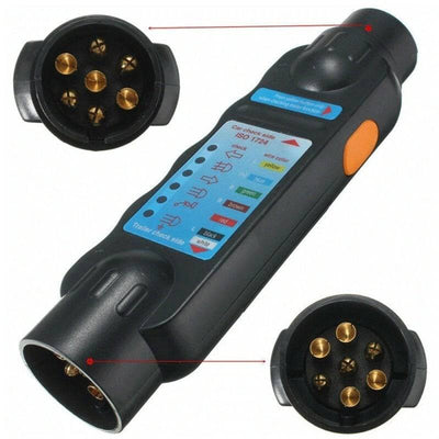 7-polige Auto- und Anhängerleuchten Plug Circuit Tester