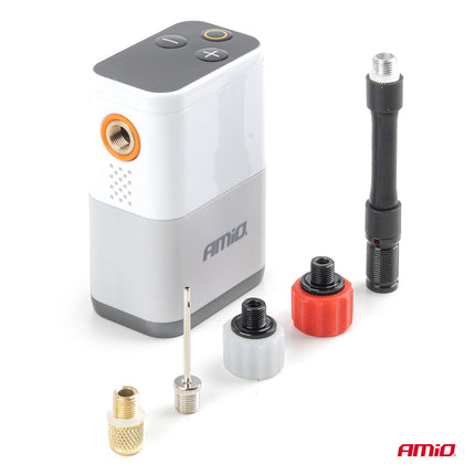 Fietscompressor Close-up