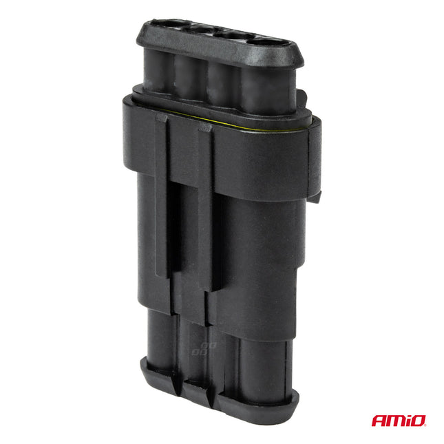 AMiO 4-Weg Connector Stekker & Stopcontact Set - VCTparts.nl