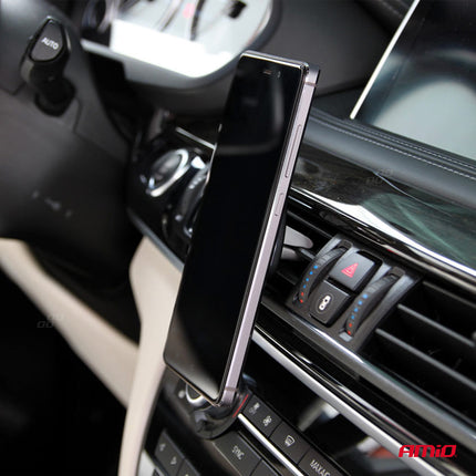 AMiO Magnetische Telefoonhouder voor Ventilatierooster - HOLD-01 Krachtig Magneet voor Autoventilatie