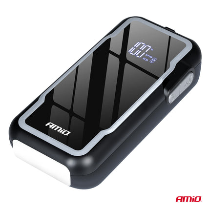 AMiO Portable 3-in-1 Jump Starter LED Powerbank – 12V 12Ah – 1600A – Compact en Krachtig