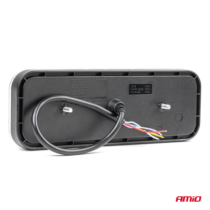 AMiO RCL-09-R Dynamische LED Achterlicht – Rechts Multifunctionele Vrachtwagenverlichting Aanhanger Bus Achterlamp - VCTparts.nl