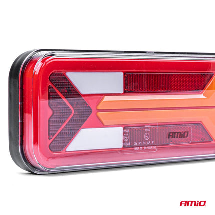 AMiO RCL-09-R Dynamische LED Achterlicht – Rechts Multifunctionele Vrachtwagenverlichting Aanhanger Bus Achterlamp - VCTparts.nl