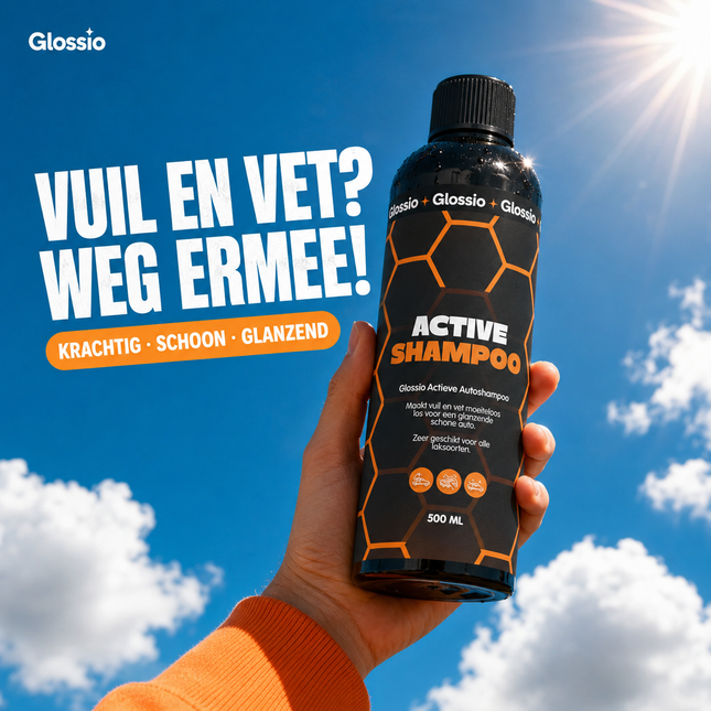 Active Shampoo Premium Working Seife 500 ml leistungsstark gegen Schmutz für ein glänzendes Ergebnis