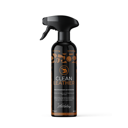 VCTdetailing Clean Interior Interieurreiniger, Clean Leather Leer/Alcantara Reiniger, Interieur Borstel en Huisdieren Haren Verwijder Tool met Microvezel Doek - VCTparts.nl