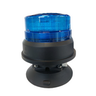Draadloze LED Zwaailamp Blauw – Vacuümpomp Bevestiging – Accu Gevoerd - VCTparts.nl