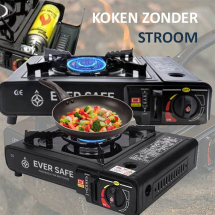 Alpen Camping Butaangasfles 400ml Gaspatroon Gasbus – Betrouwbaar kookgas voor onderweg en noodpakket