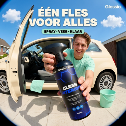 Glossio Combideal Compleet Pakket – 8-delige Complete Wasset voor Buiten en Binnen