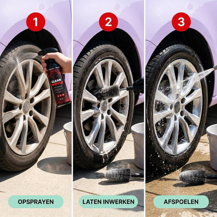 Glossio Combideal Compleet Pakket – 8-delige Complete Wasset voor Buiten en Binnen