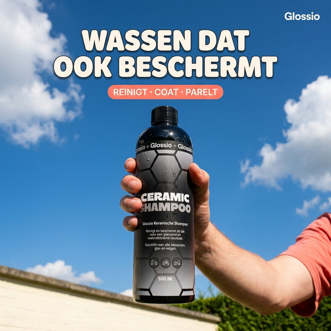 Keramik Shampoo Premium Keramik Seife 500 ml leistungsstark gegen Schmutz für ein glänzendes und schützendes Ergebnis
