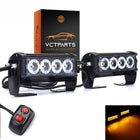 Grill Flitsers Oranje/Geel LED Stroboscoop Zwaailichten – Krachtige Bumperflitsers voor Optimale Zichtbaarheid - VCTparts.nl