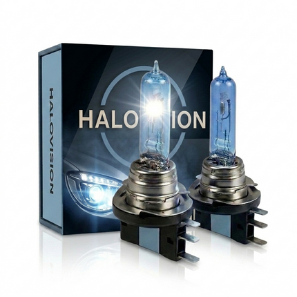 HaloVision Halogeen Koplamp H15 12V 5500K Koud Wit – Voorkant lamp