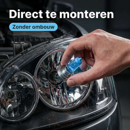 HaloVision Halogeen Koplampen H7 – Installatie instructie plug-and-play
