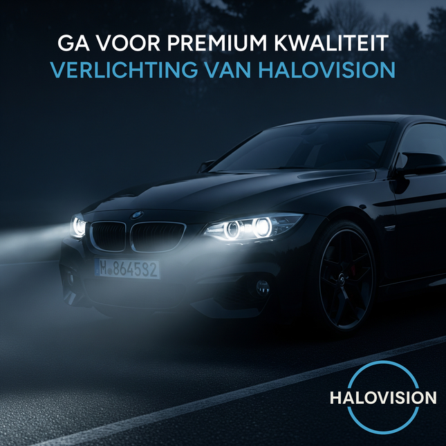 HaloVision Turbo LED H4 Koplamp Set 150W 30000LM Super Wit 6000K – Ultraheldere Autoverlichting met Canbus – Voor Dimlicht & Grootlicht – 12V – Geen Foutmeldingen – Plug & Play – Set van 2 Stuks – Universele H7 Fitting (kopie) - VCTparts.nl