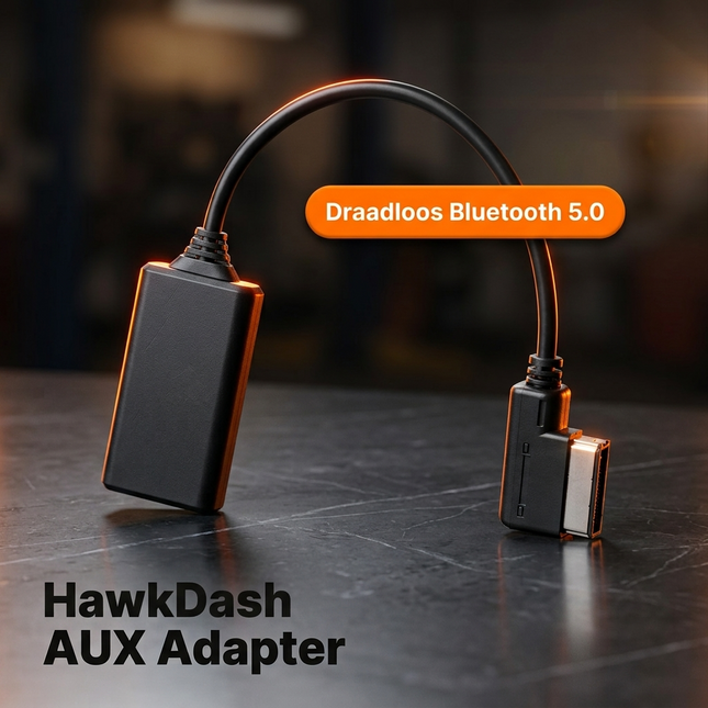 HawkDash Aux Kabel Voor Mmi Audio Kabel Bluetooth5.0 Aux Muziek Interface Adapter Audio Kabel Past Voor Ami Mmi Mdi Muziek Interface Adapter