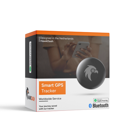 Auto GPS -Standort -Tracker Anti -Theft -Funktion Smart Tag - funktioniert mit der Suche in meiner App - iOS/iPhone Schwarz