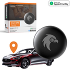 Auto GPS -Standort -Tracker Anti -Theft -Funktion Smart Tag - funktioniert mit der Suche in meiner App - iOS/iPhone Schwarz