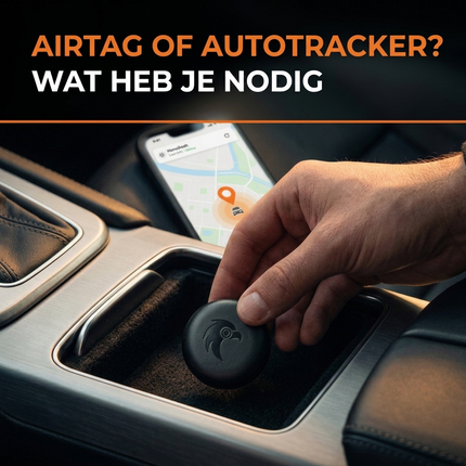 Auto GPS -Standort -Tracker Anti -Theft -Funktion Smart Tag - funktioniert mit der Suche in meiner App - iOS/iPhone Schwarz