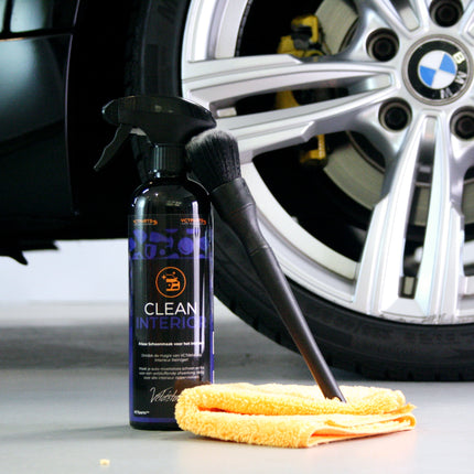 Combideal Clean Interior Interieurreiniger met Microvezel Doek en Detailing Brush - VCTparts.nl