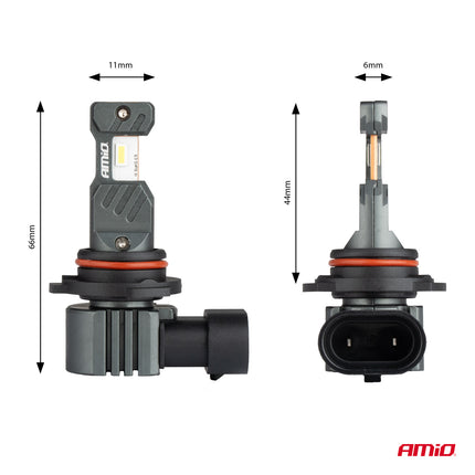 AMIO LED HIR2 Koplampen 6000K 60W Canbus – Krachtige en Foutcodevrije Autoverlichting - VCTparts.nl