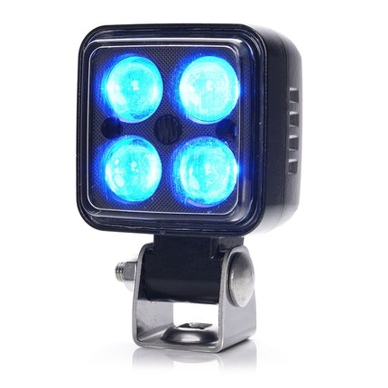LED Veiligheidslicht Blauw voor Heftruck met Stroboscoop en Zwaailicht Spotprojectie 12-70V - VCTparts.nl