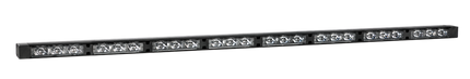 LED Directionele Lichtbalk – 8 Modules V2 Amber/Blauw 12-24V Verkeersadviseur - VCTparts.nl