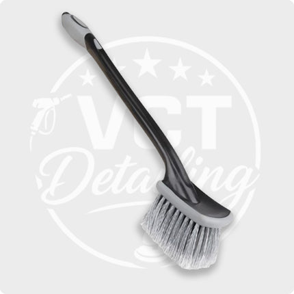 VCTdetailing Ultrazachte Verlengde Velgenborstel – Krasvrije Reiniging Grijs - VCTparts.nl
