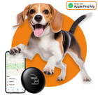 Smart Tag Bluetooth/GPS Hondentracker – Volg je Huisdier met Tracer Maps en Zoek Mijn App iOS/iPhone – Zwart - VCTparts.nl