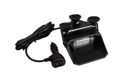 AEB LED Flitser Oranje Licht Voorruit Dashboard Ruitbevestiging 12V 24V Waarschuwingslamp - VCTparts.nl