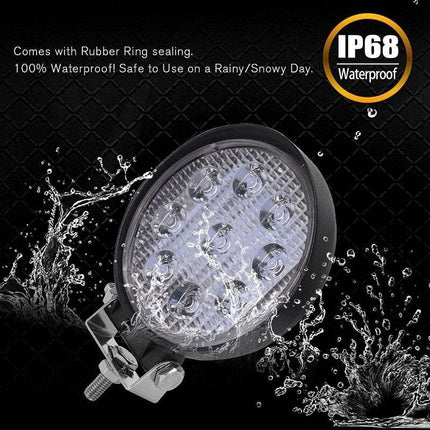 VCTparts Achterlicht Offroad Verstraler LED Lamp Spotlight - Vierkant 27W NORGOS 3