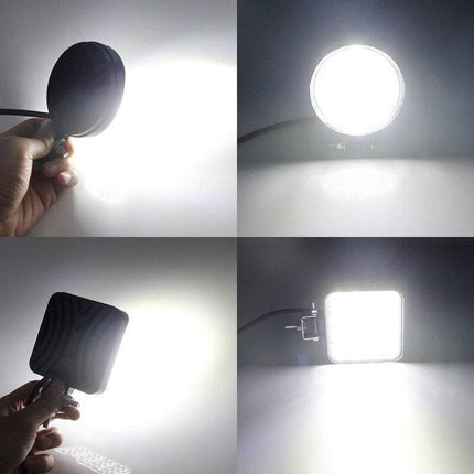VCTparts Achterlicht Offroad Verstraler LED Lamp Spotlight - Vierkant 27W NORGOS 5